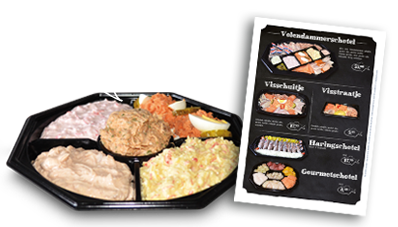 Viswinkel Bont - Download de Salades, Haring- & Gourmetschotel kaart.